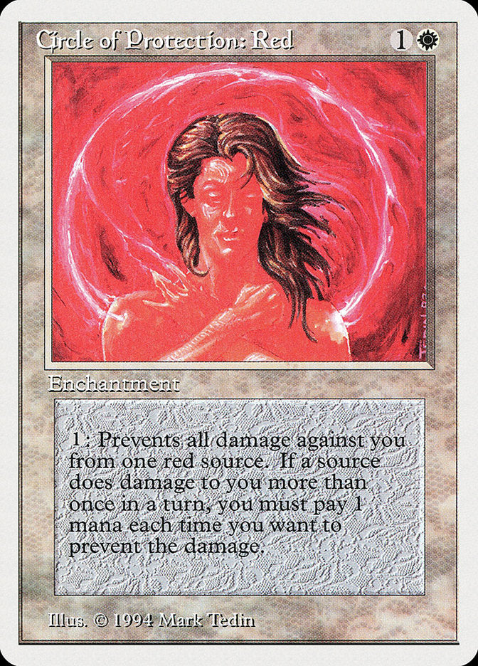Circle of Protection: Red [Summer Magic / Edgar] | PLUS EV GAMES 