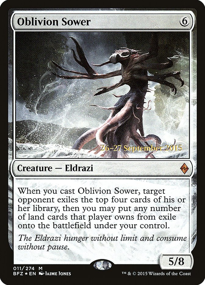 Oblivion Sower  [Battle for Zendikar Prerelease Promos] | PLUS EV GAMES 