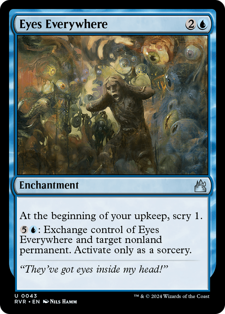 Eyes Everywhere [Ravnica Remastered] | PLUS EV GAMES 