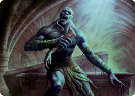 Ghoul Art Card [Dungeons & Dragons: Adventures in the Forgotten Realms Art Series] | PLUS EV GAMES 