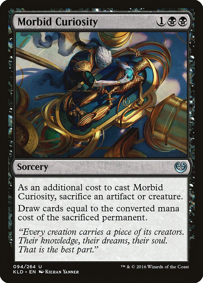 Morbid Curiosity [Kaladesh] | PLUS EV GAMES 