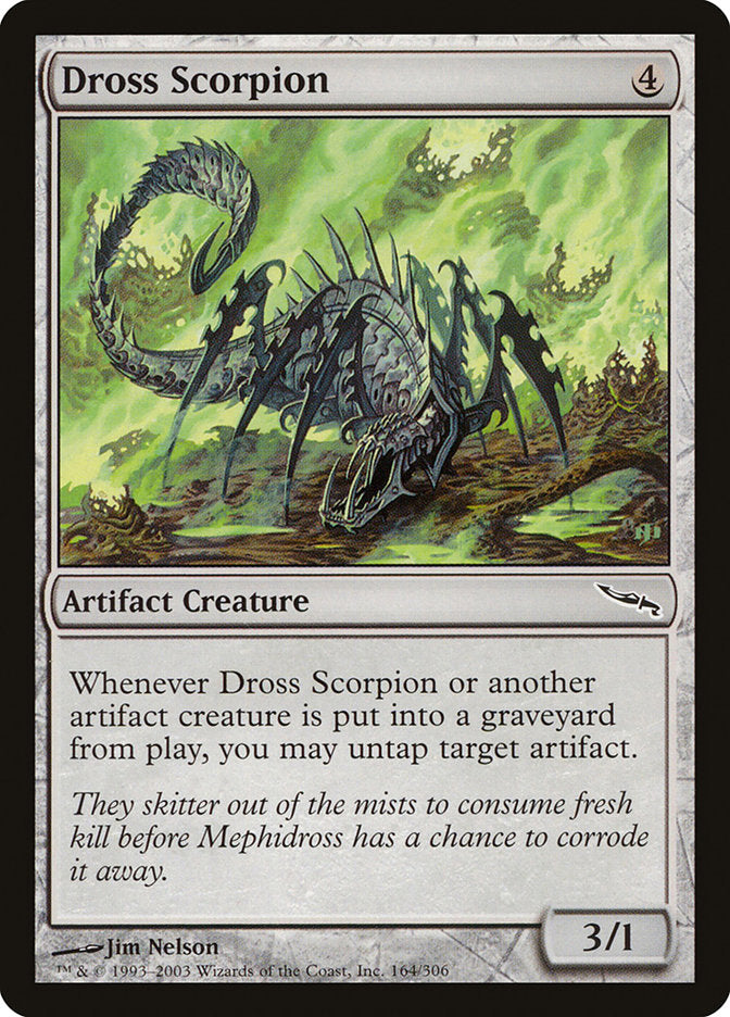 Dross Scorpion [Mirrodin] | PLUS EV GAMES 