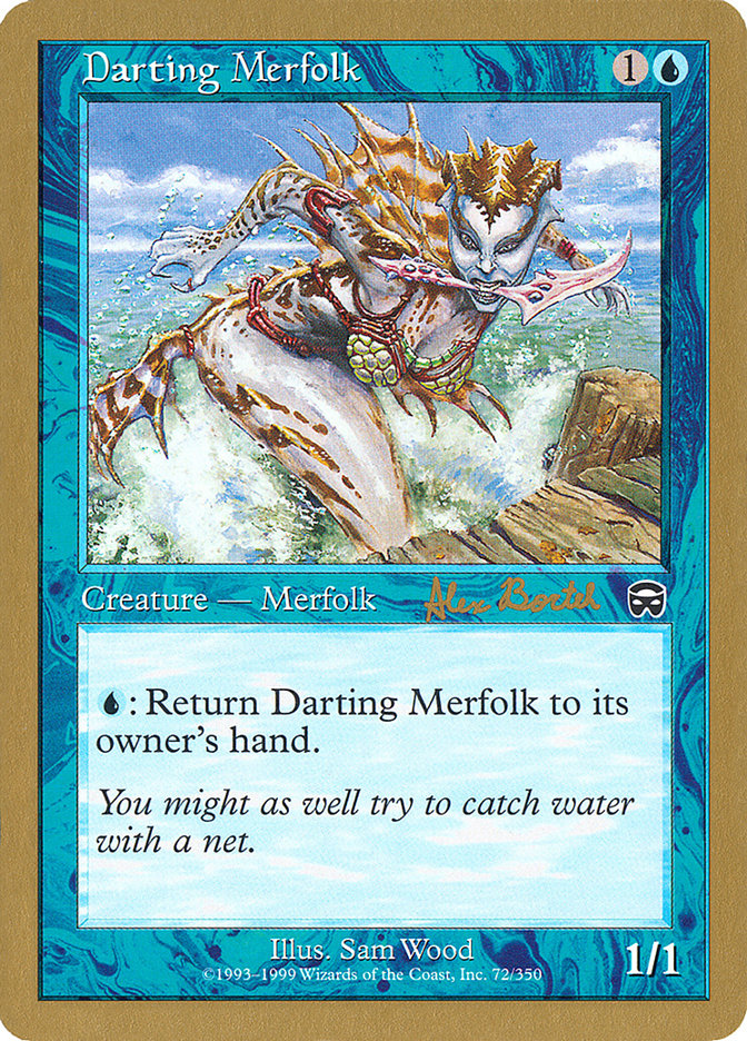 Darting Merfolk (Alex Borteh) [World Championship Decks 2001] | PLUS EV GAMES 