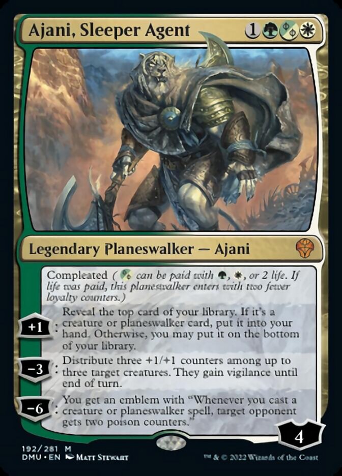 Ajani, Sleeper Agent [Dominaria United] | PLUS EV GAMES 