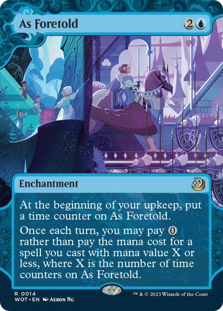 As Foretold [Wilds of Eldraine: Enchanting Tales] | PLUS EV GAMES 