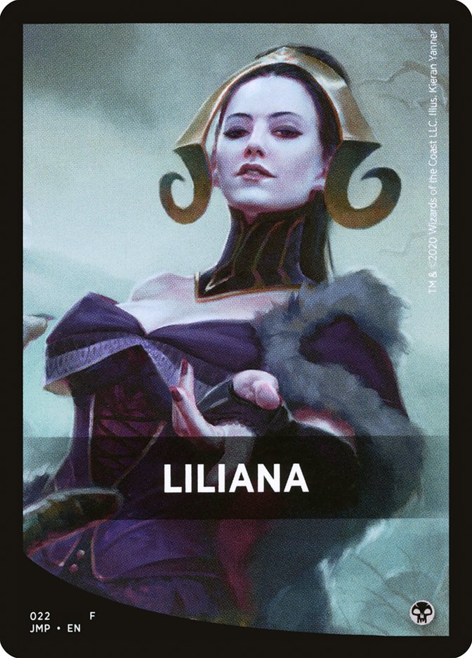 Liliana Theme Card [Jumpstart Front Cards] | PLUS EV GAMES 