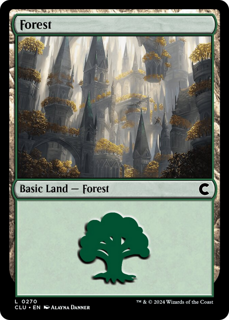 Forest (0270) [Ravnica: Clue Edition] | PLUS EV GAMES 