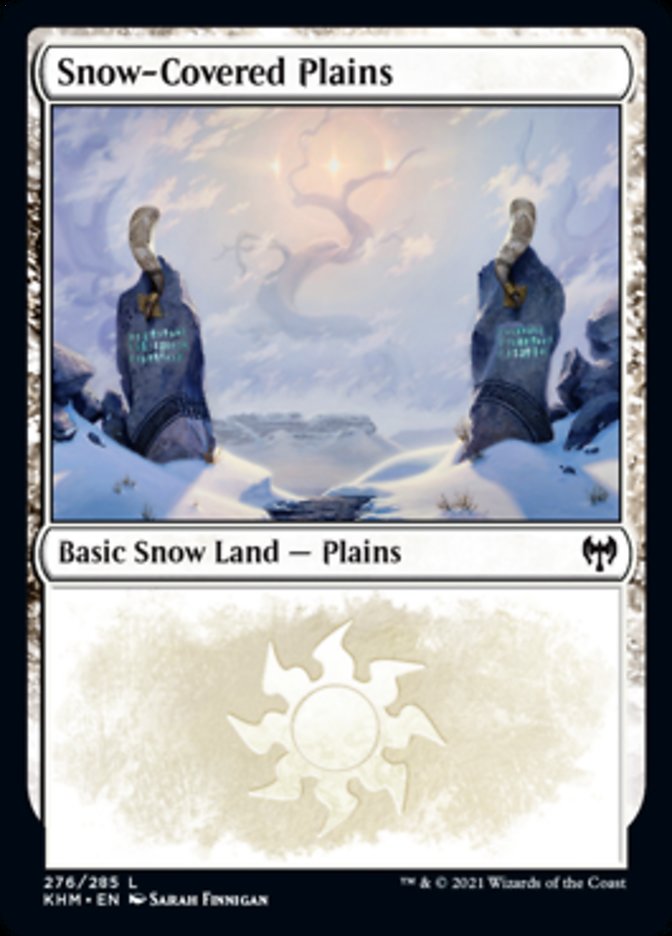 Snow-Covered Plains (276) [Kaldheim] | PLUS EV GAMES 