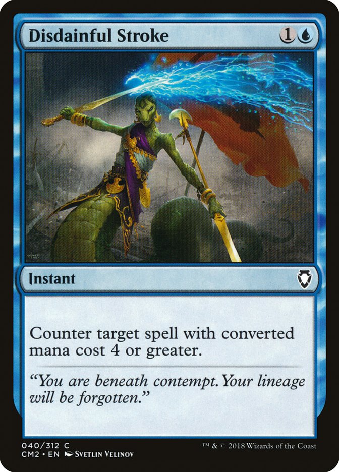 Disdainful Stroke [Commander Anthology Volume II] | PLUS EV GAMES 
