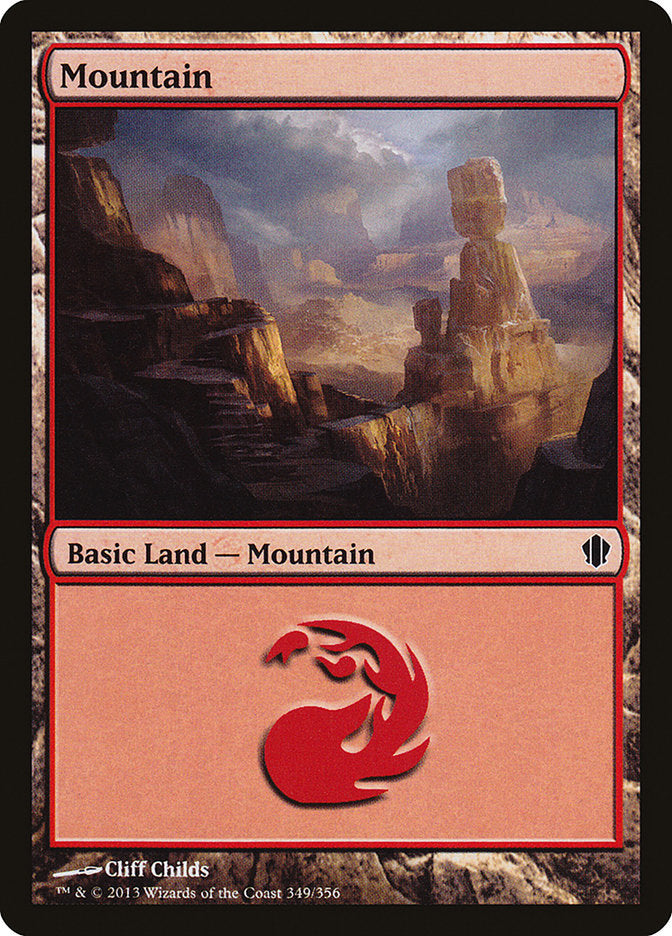 Mountain (349) [Commander 2013] | PLUS EV GAMES 