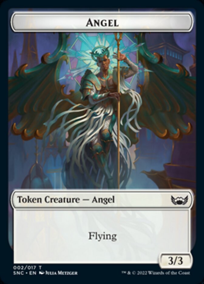 Angel Token [Streets of New Capenna Tokens] | PLUS EV GAMES 