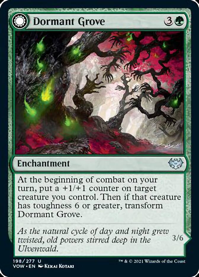 Dormant Grove // Gnarled Grovestrider [Innistrad: Crimson Vow] | PLUS EV GAMES 