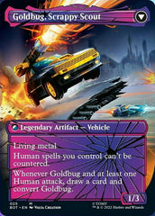 Goldbug, Humanity's Ally // Goldbug, Scrappy Scout (Shattered Glass) [Universes Beyond: Transformers] | PLUS EV GAMES 