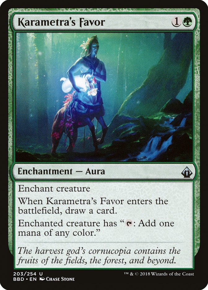 Karametra's Favor [Battlebond] | PLUS EV GAMES 