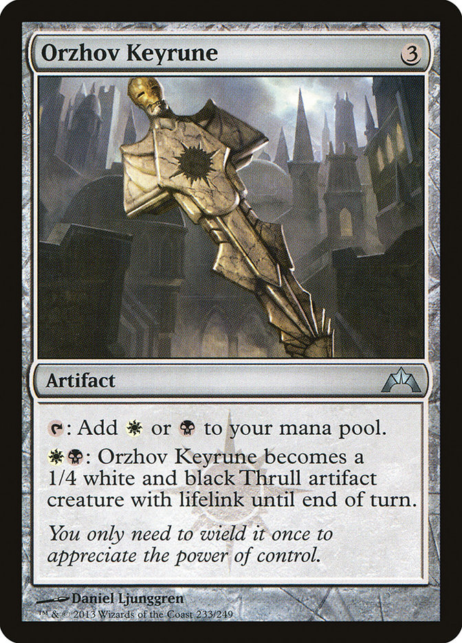 Orzhov Keyrune [Gatecrash] | PLUS EV GAMES 