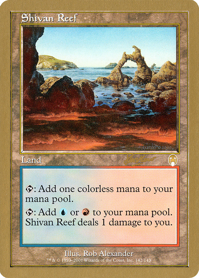 Shivan Reef (Sim Han How) [World Championship Decks 2002] | PLUS EV GAMES 