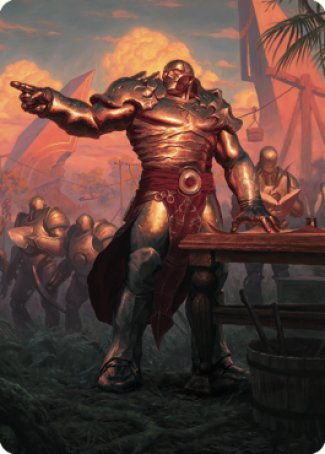 Karn, Living Legacy Art Card 1 [Dominaria United Art Series] | PLUS EV GAMES 