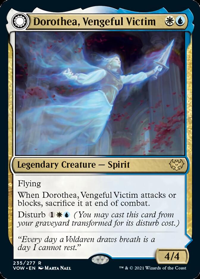 Dorothea, Vengeful Victim // Dorothea's Retribution [Innistrad: Crimson Vow] | PLUS EV GAMES 