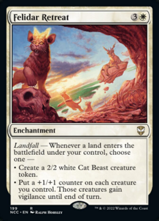 Felidar Retreat [Streets of New Capenna Commander] | PLUS EV GAMES 