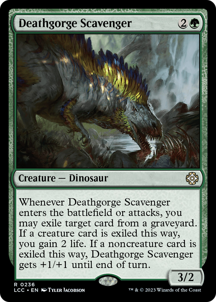 Deathgorge Scavenger [The Lost Caverns of Ixalan Commander] | PLUS EV GAMES 