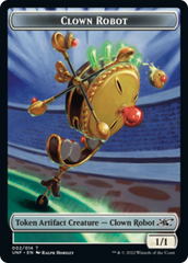 Clown Robot (002) // Storm Crow Double-sided Token [Unfinity Tokens] | PLUS EV GAMES 