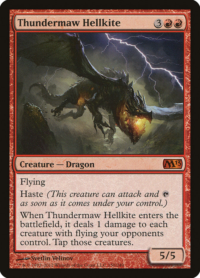 Thundermaw Hellkite [Magic 2013] | PLUS EV GAMES 