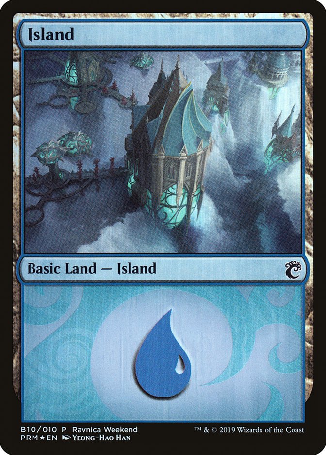 Island (B10) [Ravnica Allegiance Guild Kit] | PLUS EV GAMES 