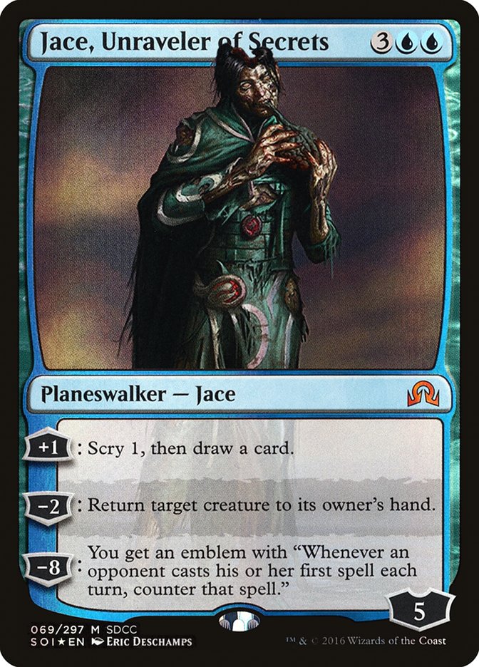 Jace, Unraveler of Secrets [San Diego Comic-Con 2016] | PLUS EV GAMES 