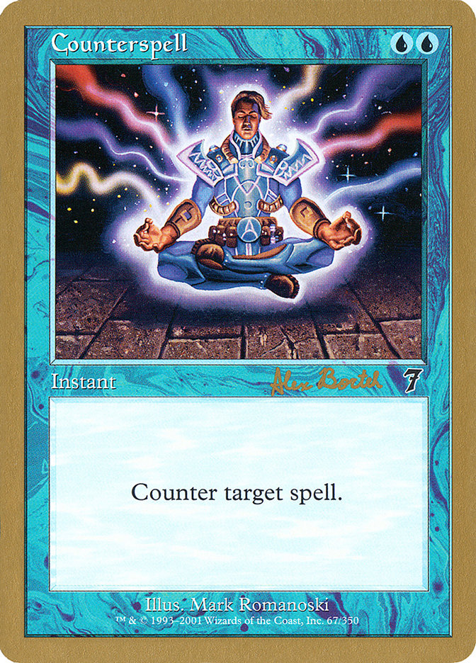 Counterspell (Alex Borteh) (7ED) [World Championship Decks 2001] | PLUS EV GAMES 