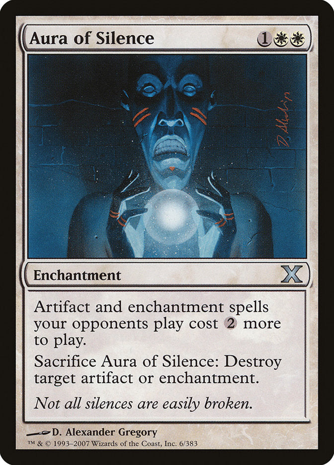 Aura of Silence [Tenth Edition] | PLUS EV GAMES 