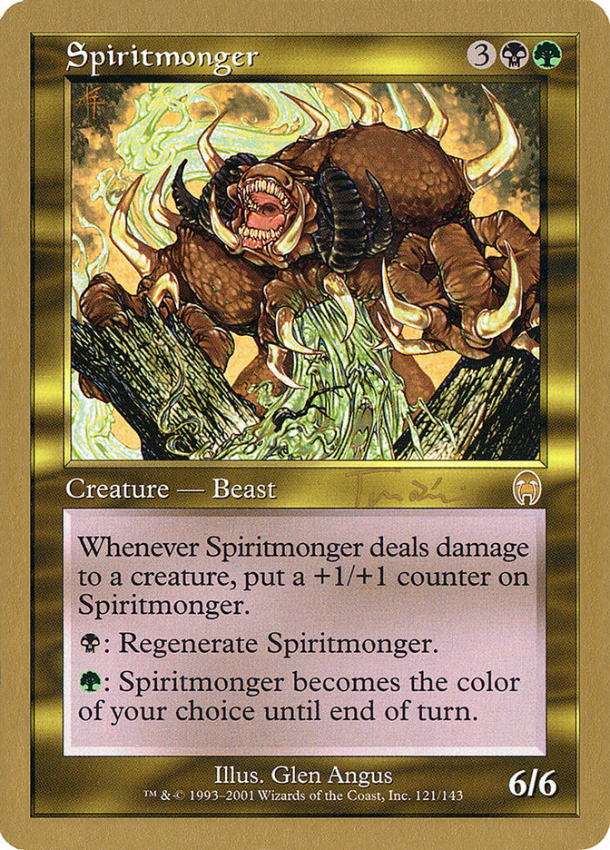 Spiritmonger (Jan Tomcani) [World Championship Decks 2001] | PLUS EV GAMES 