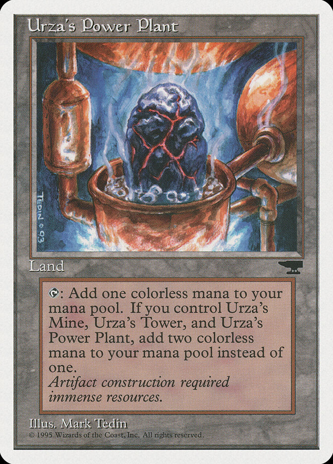 Urza's Power Plant (Boiling Rock) [Chronicles] | PLUS EV GAMES 