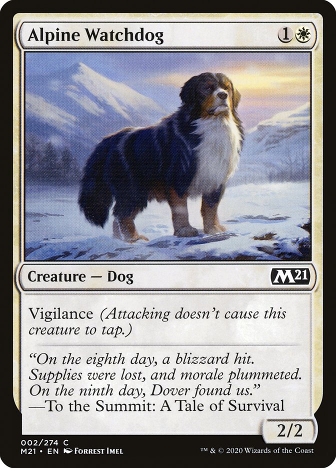 Alpine Watchdog [Core Set 2021] | PLUS EV GAMES 