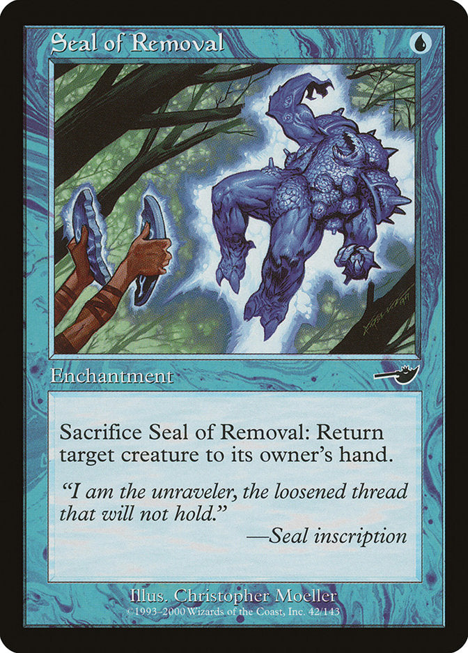 Seal of Removal [Nemesis] | PLUS EV GAMES 