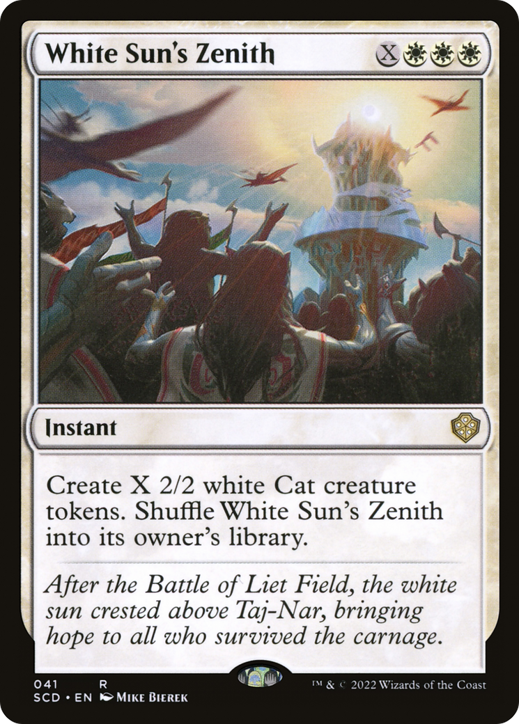 White Sun's Zenith [Starter Commander Decks] | PLUS EV GAMES 