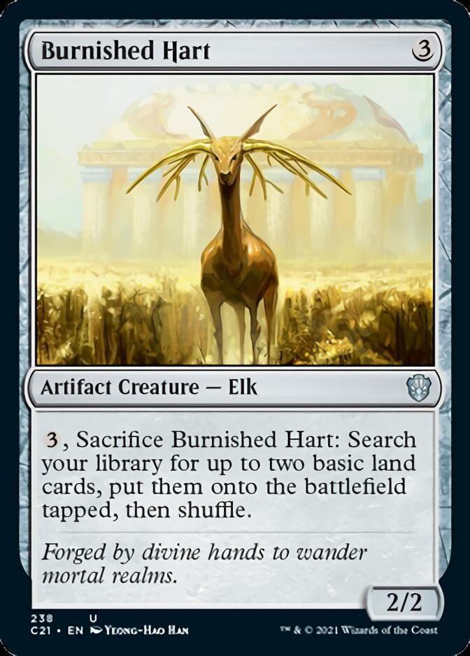 Burnished Hart [Commander 2021] | PLUS EV GAMES 