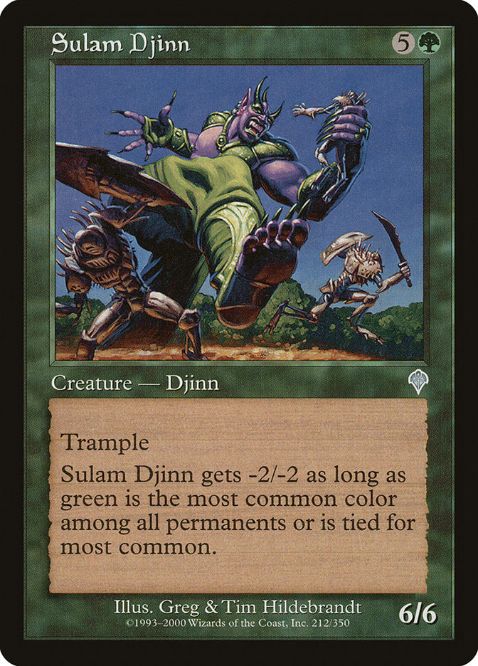 Sulam Djinn [Invasion] | PLUS EV GAMES 