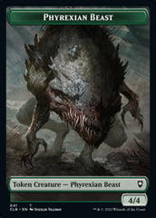 Phyrexian Beast // Wurm Double-sided Token [Commander Legends: Battle for Baldur's Gate Tokens] | PLUS EV GAMES 