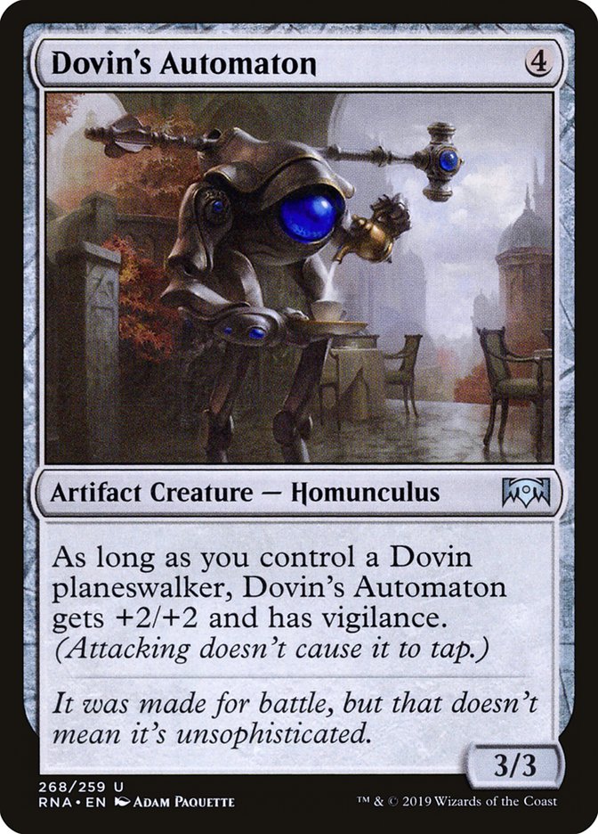 Dovin's Automaton [Ravnica Allegiance] | PLUS EV GAMES 