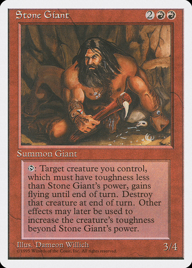 Stone Giant [Fourth Edition] | PLUS EV GAMES 