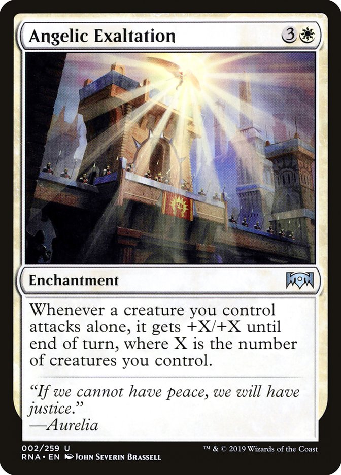 Angelic Exaltation [Ravnica Allegiance] | PLUS EV GAMES 