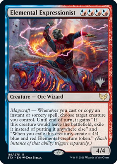 Elemental Expressionist (Promo Pack) [Strixhaven: School of Mages Promos] | PLUS EV GAMES 