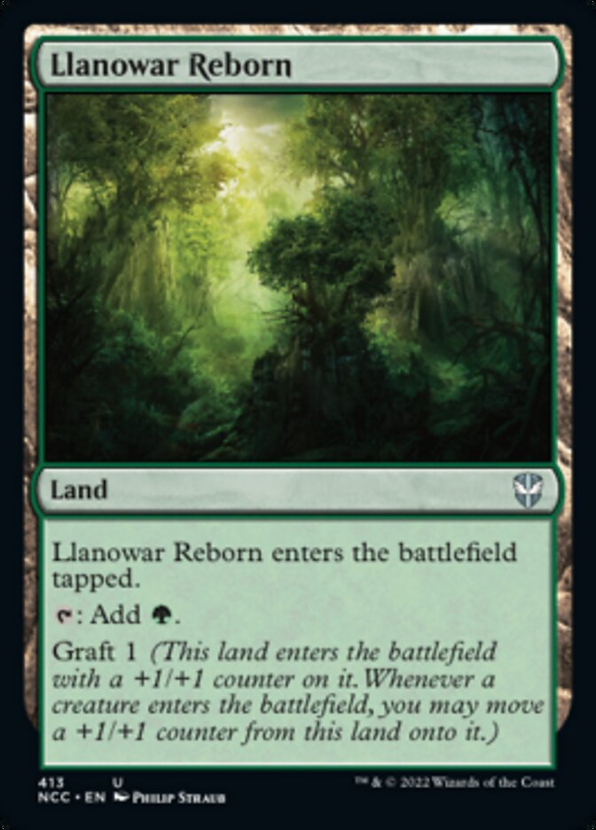 Llanowar Reborn [Streets of New Capenna Commander] | PLUS EV GAMES 
