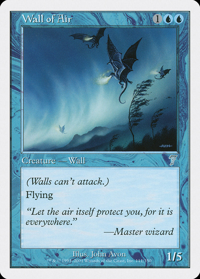 Wall of Air [Seventh Edition] | PLUS EV GAMES 