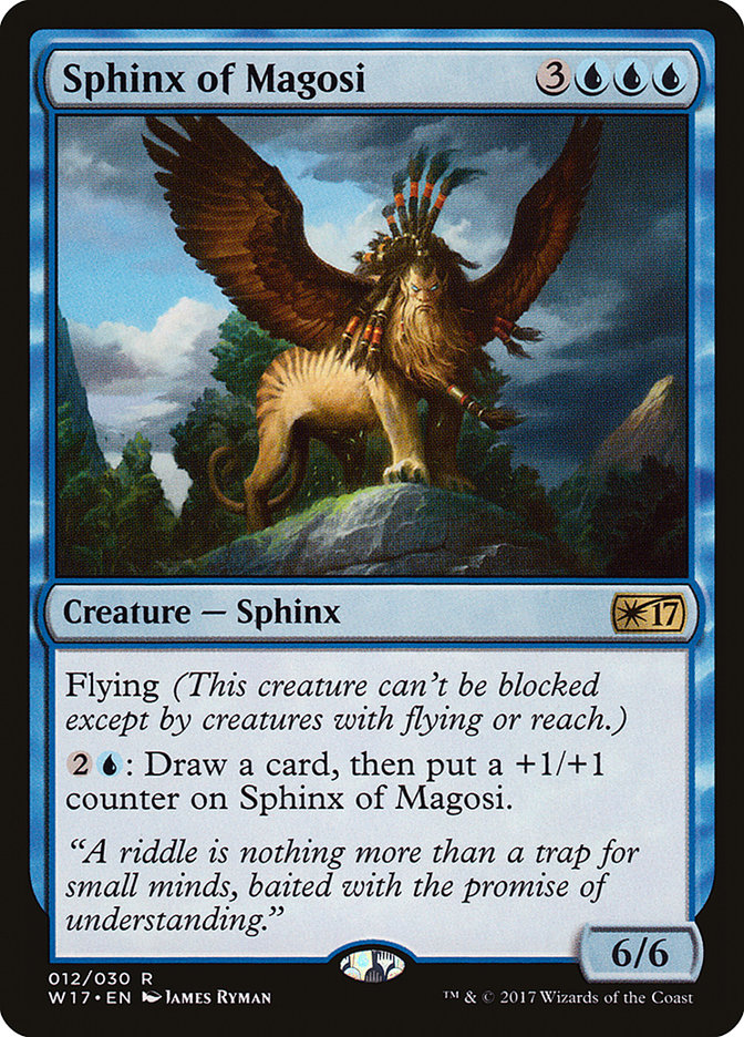 Sphinx of Magosi [Welcome Deck 2017] | PLUS EV GAMES 
