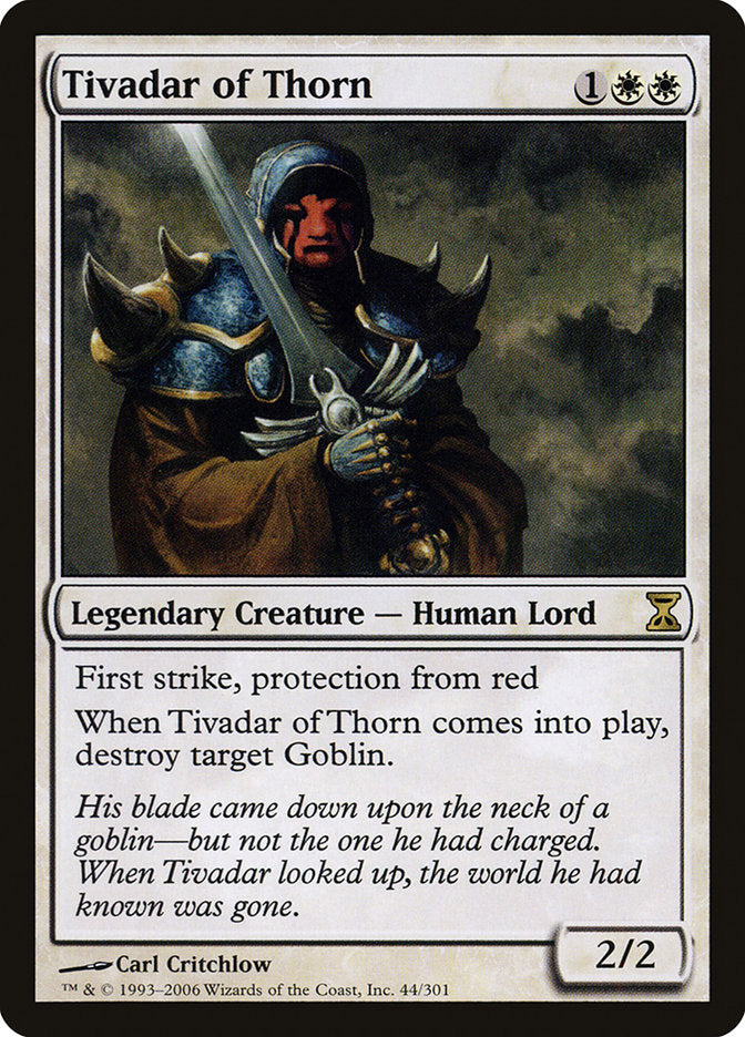 Tivadar of Thorn [Time Spiral] | PLUS EV GAMES 