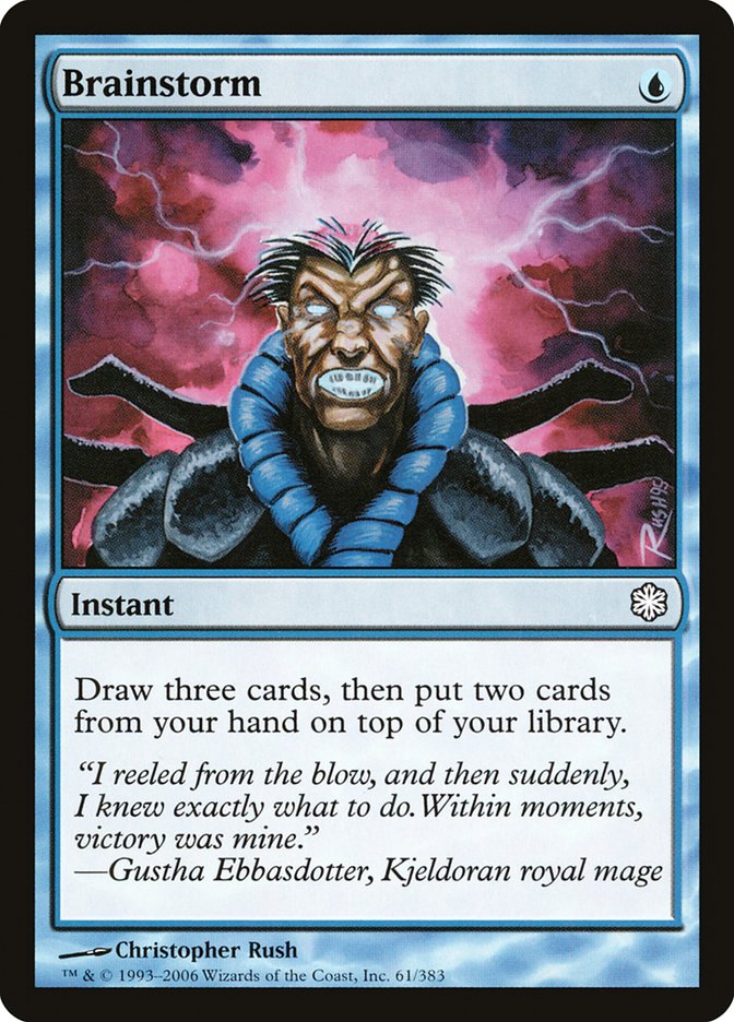 Brainstorm [Coldsnap Theme Decks] | PLUS EV GAMES 