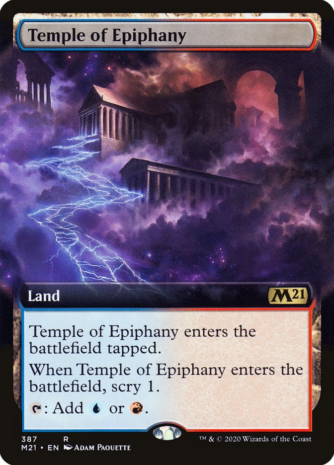 Temple of Epiphany (Extended) [Core Set 2021] | PLUS EV GAMES 