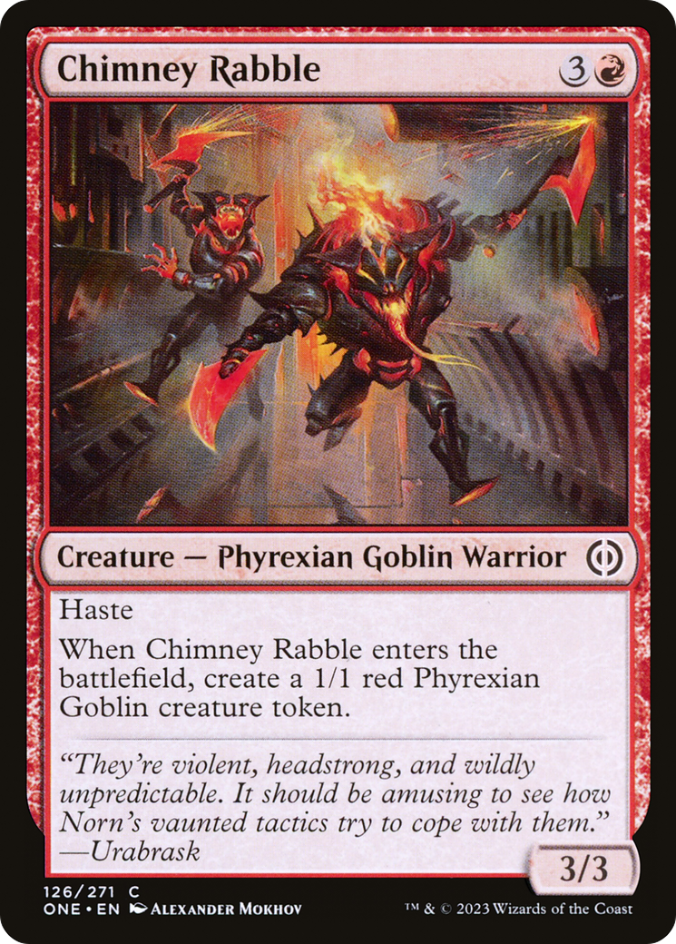 Chimney Rabble [Phyrexia: All Will Be One] | PLUS EV GAMES 