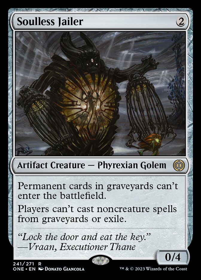 Soulless Jailer [Phyrexia: All Will Be One] | PLUS EV GAMES 
